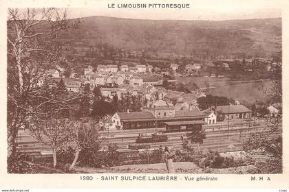 CPA Saint-Sulpice Laurière Vue générale