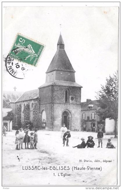 LUSSAC LES EGLISES - L'Eglise