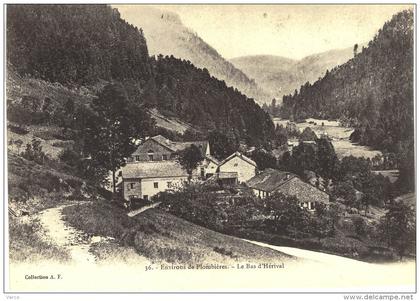 Carte Postale Ancienne de HERIVAL, environs de PLOMBIERES