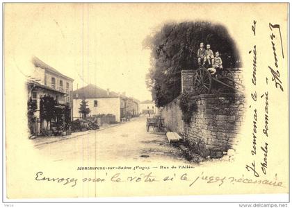 Carte Postale Ancienne de MONTHUREUX sur SAONE