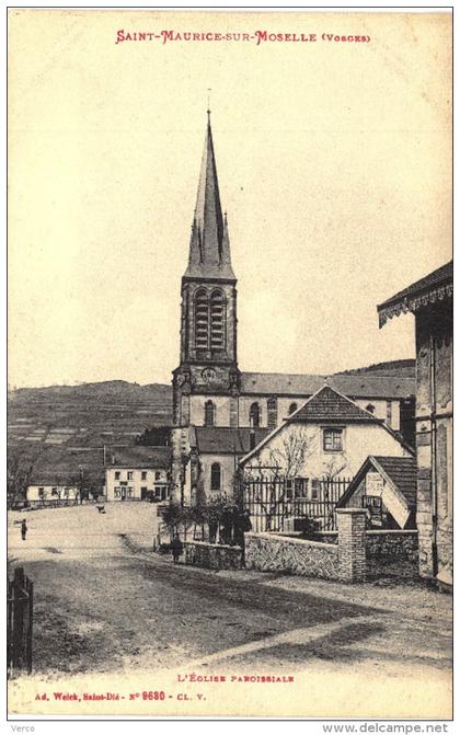 Carte Postale Ancienne de SAINT MAURICE sur MOSELLE