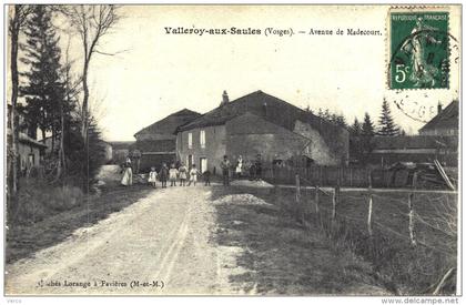 Carte Postale Ancienne de VALLEROY aux SAULES