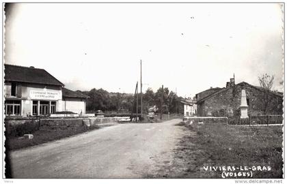 Carte Postale Ancienne de VIVIERS le GRAS