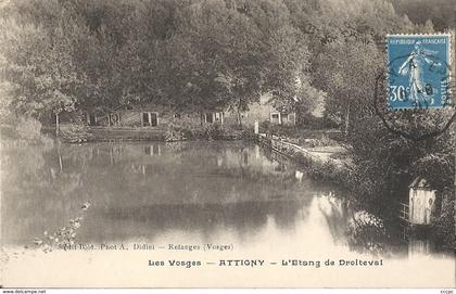 CPA Attigny L'Etang de Droiteval