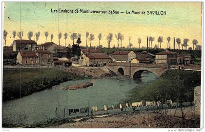 Carte Postale Ancienne de MONTHUREUX sur SAONE