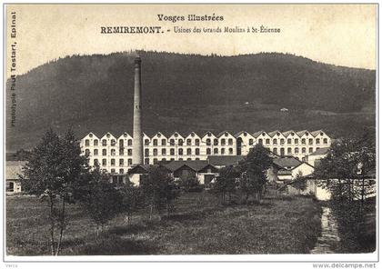 Carte Postale Ancienne de SAINT- ETIENNE les REMIREMONT