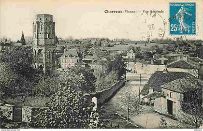 89 - Charroux - Vue Générale - CPA - Voir Scans Recto-Verso