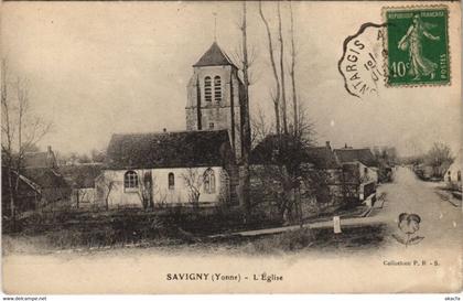 CPA SAVIGNY - L'Église (147210)