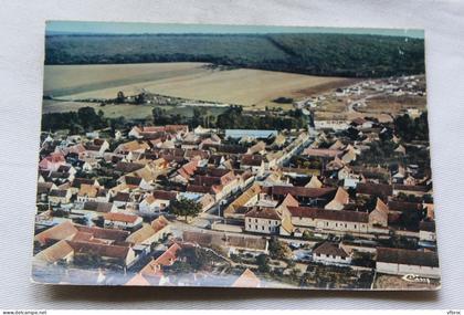 Cpm, Courgenay, vue générale aérienne, Yonne 89