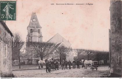 Aincourt - L'Eglise -  CPA°J