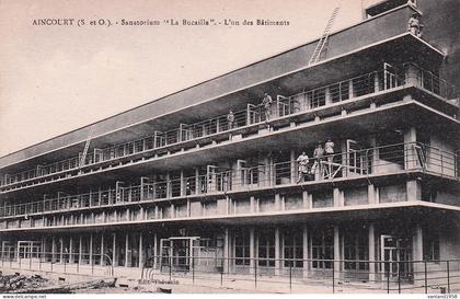 AINCOURT-sanatorium "la bucaille" l'un des batiments