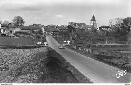 aincourt * vue générale et les quatre routes