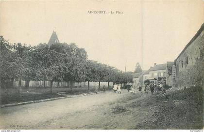 CPA 95 Val d'Oise AINCOURT La Place