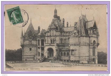 95 - US --Chateau de Dampont ( façade Nord )