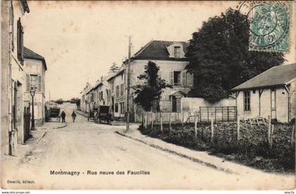 CPA Montmagny - Rue neuve des Faucilles (44933)