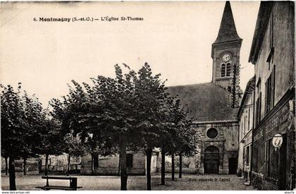 CPA MONTMAGNY (S.-et-O.) - L'Église St-Thomas (290362)