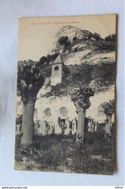 Haute Isle, église et cimetière, Val d'Oise 95