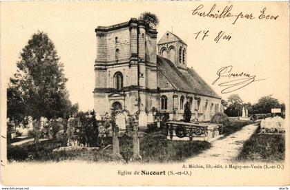 CPA Nucourt Eglise (1340142)