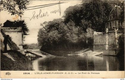 CPA L'ISLE-ADAM-PARMAIN - Le Pont de PARMAIN (107488)