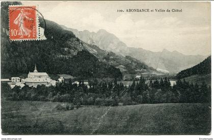 CPA - Carte postale - France - Abondance - Vallée de Châtel - 1911 (CP421)