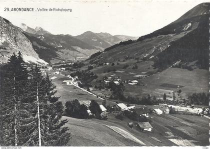 CPSM Abondance Vallée de Richebourg