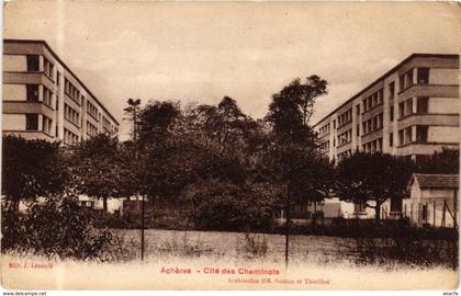 CPA ACHERES - Cite des Cheminots (165630)