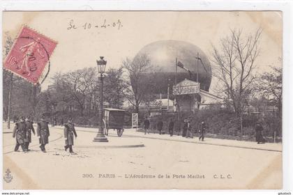 Paris - l'aérodrome de la Porte Maillot