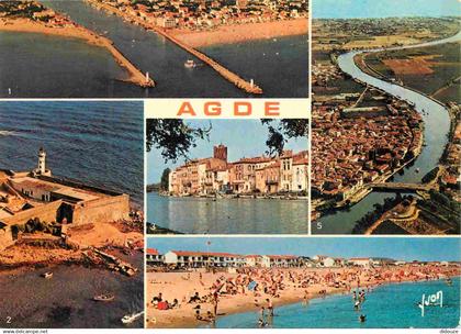 34 - Agde - Multivues - CPM - Voir Scans Recto-Verso