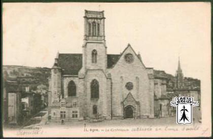 47 Agen - 14. Agen - La Cathédrale - cpa