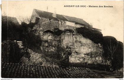 CPA Aignay-Le-Duc Maison de Roches FRANCE (1375626)