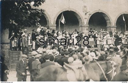 AIGUEPERSE - CARTE PHOTO CARNAVAL - CAVALCADE