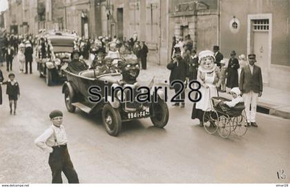 AIGUEPERSE - CARTE PHOTO CARNAVAL - CAVALCADE