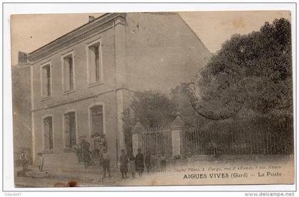 AIGUES VIVES (30) - LA POSTE