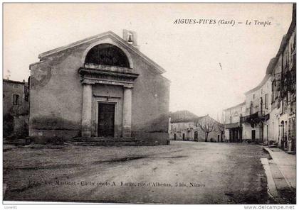 AIGUES-VIVES : (30) Le Temple