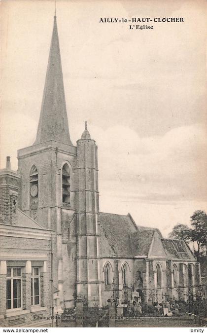 80 ailly le haut clocher l' église