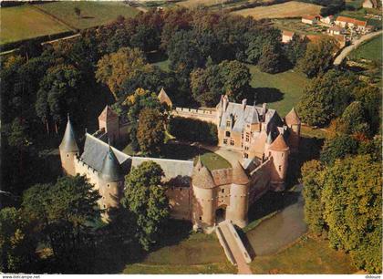 18 - Ainay le Vieil - Le Château - Vue aérienne - CPM - Voir Scans Recto-Verso