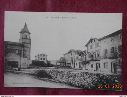 CPA - Ainhoa - Entrée du Bourg