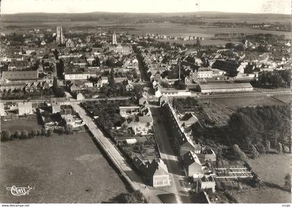 CPSM Aire-sur-la-Lys vue aérienne