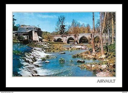 79 - Airvault - Le pont et le moulin de Soulieures - Flamme Postale de Airvault - CPM - Voir Scans Recto-Verso