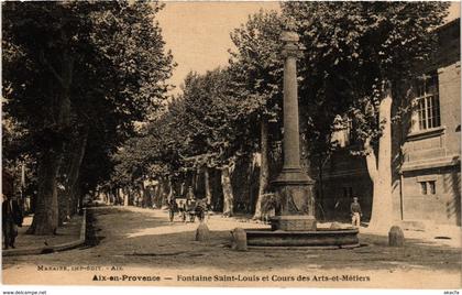 CPA AIX-en-PROVENCE - Fontaine St-Louis (213685)