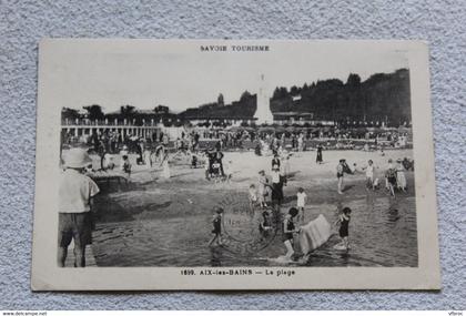 Aix les bains, la plage, Savoie 73