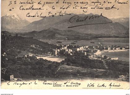 Carte postale ancienne de AJACCIO