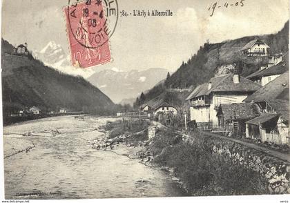 Carte Postale ancienne de ALBERTVILLE - l'Arly