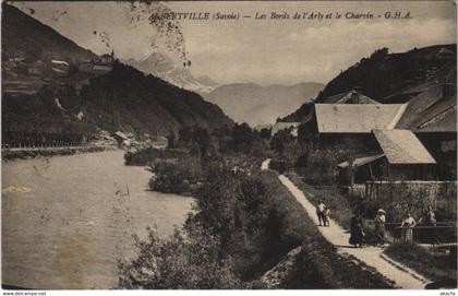 CPA ALBERTVILLE Les Bords de I'Arly et le Charvin (806104)