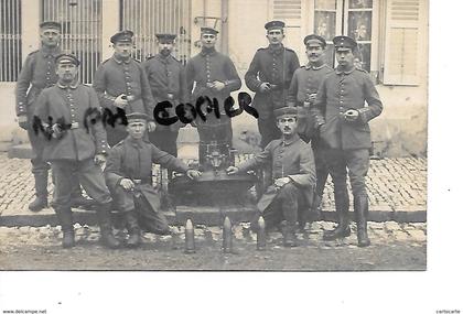 57 ALBESTROFF SOLDATS ALLEMANDS 1917  MORTIER .... RARE