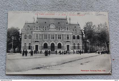 Cpa 1918, Albi, la caisse d'épargne, Tarn 81