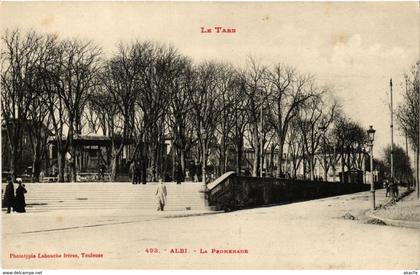 CPA Le Tarn ALBI - La Promenade (255436)