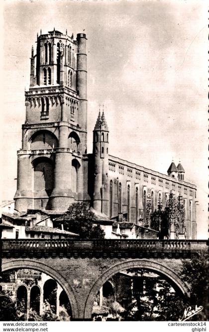 NÂ°13602 Z -cpsm Albi -la basilique Saint CÃ©cile-