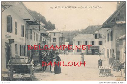 74 // ALBY SUR CHERAN   quartier du Pont Neuf   299