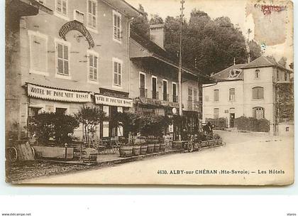 ALBY-SUR-CHERAN - Les Hôtels